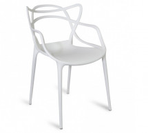 Chaise design polypropylène blanc Arbuze