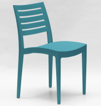 Chaise empilable en polypropylène BERKY