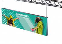 Enseigne suspendue lumineuse ILLUMINOVA