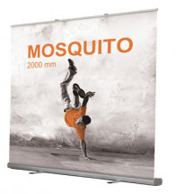 Grand Roll Up publicitaire bâche PVC 200x200 cm Mosquito - Basic populaire
