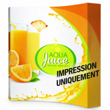 Impression visuel pour stand parapluie 3x3 courbe tissu - Haut de gamme