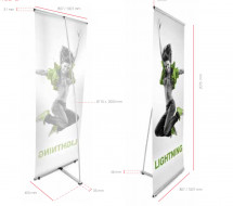 L Banner structure seule Lightning