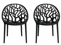 Lot de 2 Chaises empilables KALYO – Restauration et salons professionnels