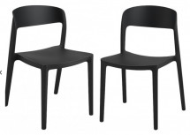Lot de 2 Chaises Empilables ZULA – Praticité pour les Professionnels