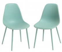 Lot de 2 chaises SALOU – Style uniforme