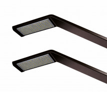 Lot de 2 spots LED EXHIBITION – Murs d’images & stands parapluie