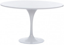 Table ronde tulipe bois blanc Sung 120