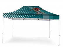 Tente publicitaire ZOOM Eco full graphic